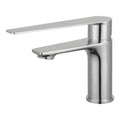 Evekare Brushed Nickel Extended Lever Basin Mixer, 7.5L/min, 4 Star WELS