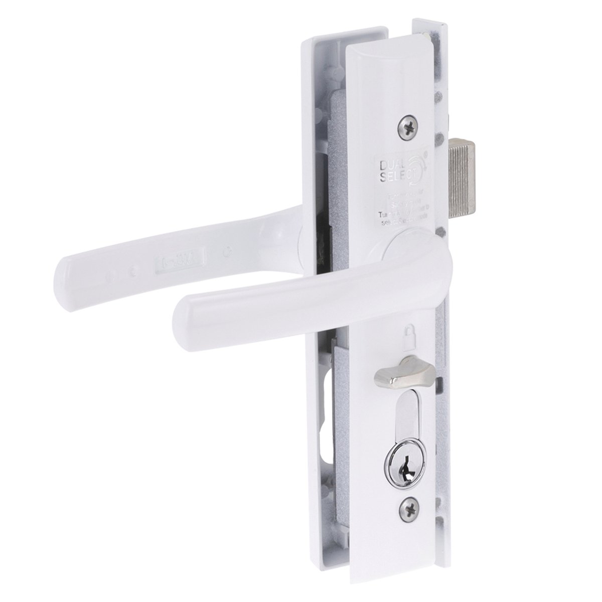Yale Quattro Lock Screen Security Door - 280mm x 77mm x 45mm - White - SuperSaverAU - view 2