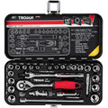 Trojan 26 Piece 1/4" Drive Socket Set - Metric & Imperial - Lifetime Warranty - SuperSaverAU - view 3