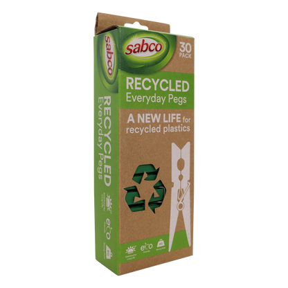 Sabco Everyday Pegs - 30 Pack - Durable UV Stabilized - 90mm x 235mm