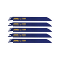 Irwin Bi Metal Reciprocating Saw Blade 5 Pack - 8" 10tpi - Black - SuperSaverAU - view 2