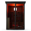 Revel Eclipse 2 Person Full Spectrum Infrared Cabin - Black WPC Exterior, Low EMF Heaters - R-FS-CABIN-2P