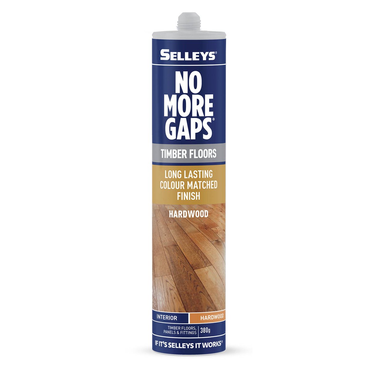 Selleys Hardwood No More Gaps 380g Timber Floors Gap Filler Sandable - SuperSaverAU - view 1