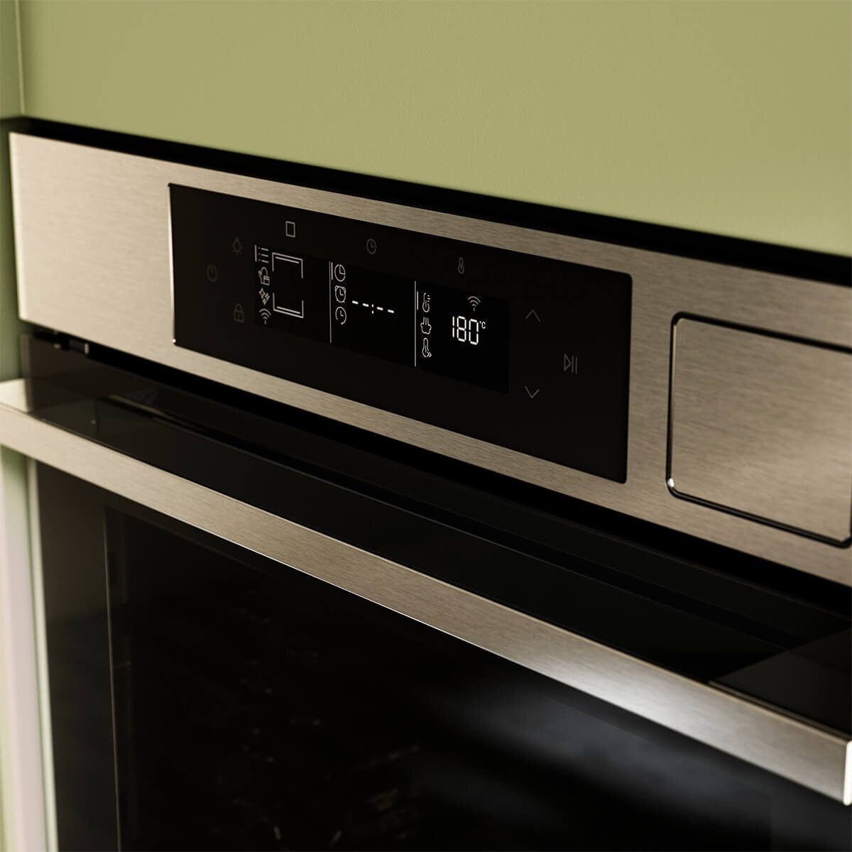 Haier 60cm 600 Series Pyrolytic Oven - 78L, 16 Functions, Steam Assist Plus, Air Fry - HWO60S16TPX5