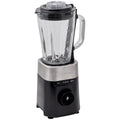 Westinghouse Blender 1.5L Glass Jug - Black with Stainless Steel Trim - 900W, 8 Speeds, Hex Blade - WHBL04K