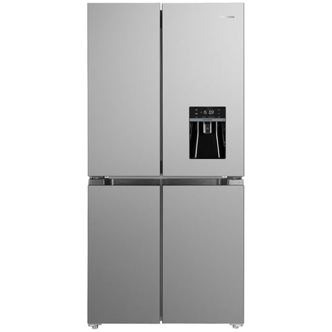 Westinghouse 492L French Door Fridge - Silver, Non-Plumbed Water Dispenser, Inverter Compressor - WQE4960AA