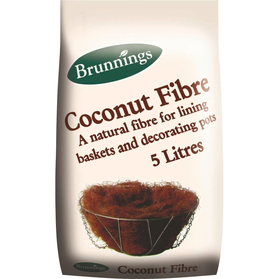 Brunnings Coconut Fibre Basket Liner 5L Natural Mulch Cover - SuperSaverAU - view 1