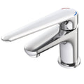 Homecare By Caroma Chrome Assistant Living Basin Mixer - Lead-Free Brass - 40mm x 150mm x 175mm - Durable Design - SuperSaverAU - view 2