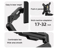 Heavy-Duty Monitor Arm - Fits 32" Screens up to 9kg