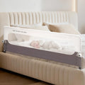 Folding Bed Rail for Toddlers - 200 x 60cm Extra Long - Anchor Straps, AS/NZS 8124 Certified