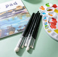 Professional Wool Dry Brush Set - 6 Sizes