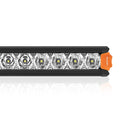 LED Light Bar 20 Inch Single Row - 100W 7551 Lumens - Spot Flood Combo, IP68, Die Cast Aluminium, Oslon LEDs
