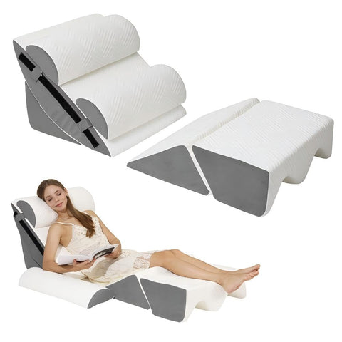 Orthopaedic Bed Wedge Pillow Set - 6 Piece