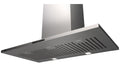Beko 90cm canopy rangehood - Stainless steel - 700m³/h, 4 fan speeds, boost and timer - BRH90CX