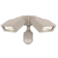 Brilliant Nighthawk 24W LED Sensor Flood Light Motion Sensing Outdoor Silver 20855/11