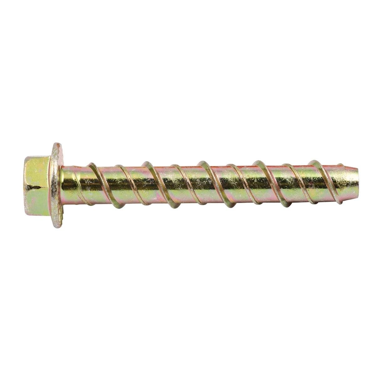 Ramset Ankascrew 10 x 75mm Zinc Masonry Anchor 25 Pack Durable Secure - SuperSaverAU - view 1