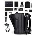 Travel Laptop Backpack 16" with USB Charging Port - Black