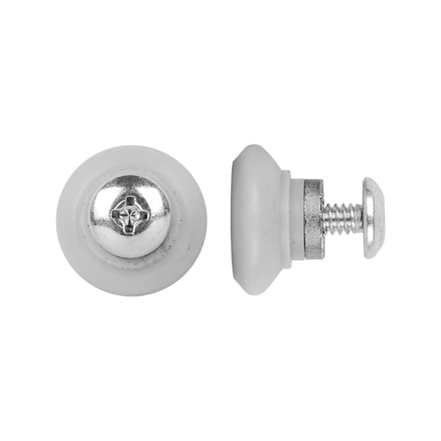 Rolltrak V Roller - 18mm - Acetal - 12kg Load Rate - SuperSaverAU - view 1