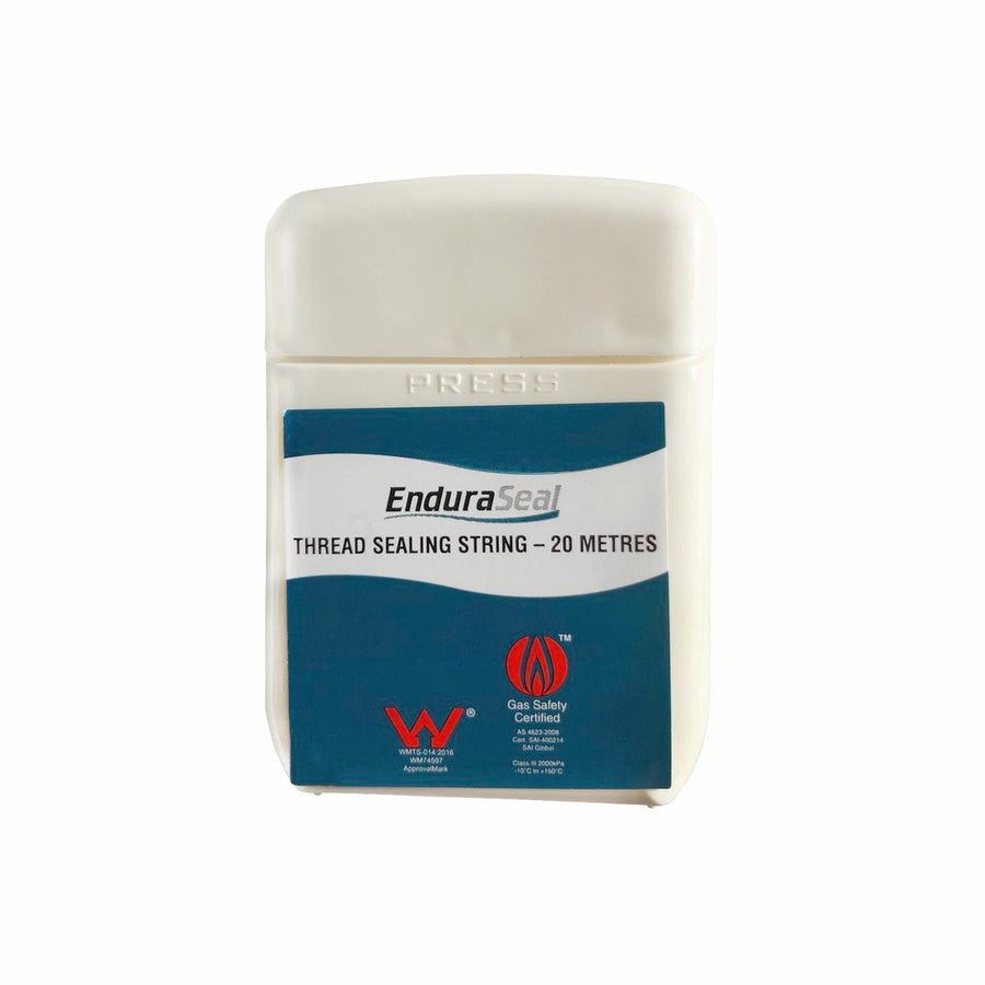 Enduraseal Thread Sealing String - 20m - White - Water & Gas Safe - SuperSaverAU - view 1
