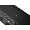 Schweigen Wall Mounted BBQ Rangehood - Black, 3200m³/h, Single External Motor, 8 Filters - CL7375BSEPAK