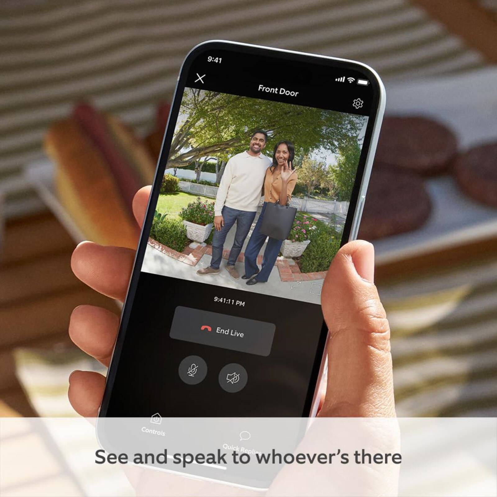 Ring Battery Video Doorbell, Satin Nickel - Wireless with Night Vision & 2-Way Talk