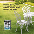 White Knight Rust Guard 1L Accent Gloss Epoxy Enamel Paint, Solvent-Based, One-Step for Metal Surfaces