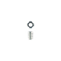 Taskmaster 6 x 13mm Screw In Insert Nut Curved Surfaces 8 Pack