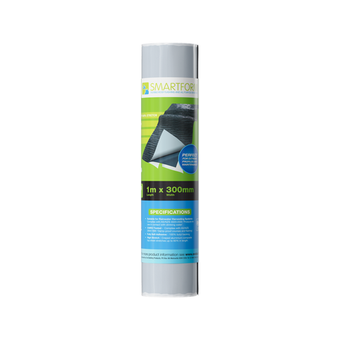Smartform Black Lead Free Flashing 300mm x 1m - Flexible Waterproof Seal - SuperSaverAU - view 1