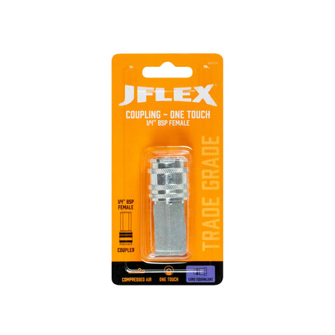 JFLEX 1/4" BSP Female Euro Style Coupling - CEJN Equivalent