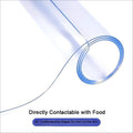 Clear PVC Table Protector Mat 60 x 100cm - 1.5mm