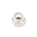 Zenith 3 16 Chrome Plated Dome Nut 16 Pack - Silver - Whitworth Compatible - SuperSaverAU - view 2