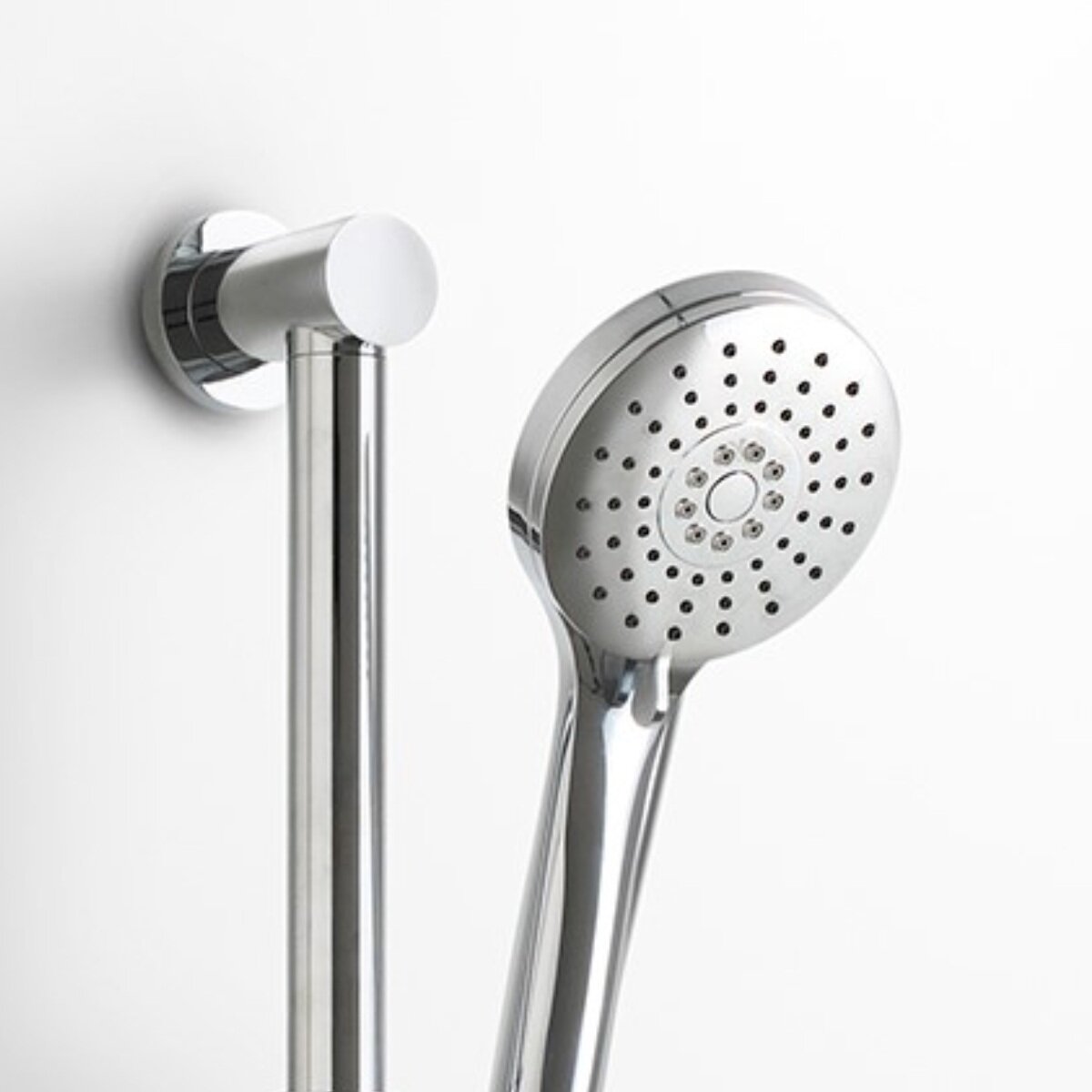 Rogerseller Tonic shower on integrated rail - 3-function hand piece, brass, Chrome finish - 3506003901