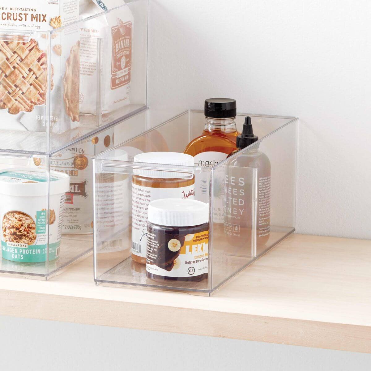The Container Store 5 piece pantry pack 2 - Divided bins, 3-tier organiser and turntable - VTCS-PANTRY-P2