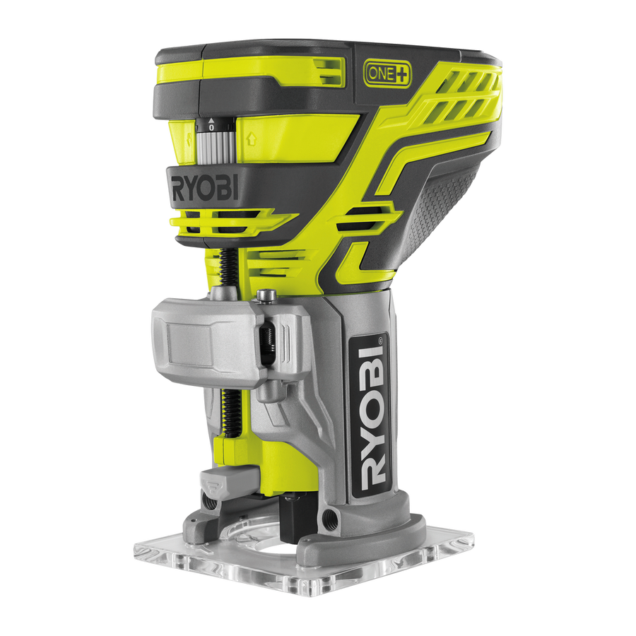 Ryobi 18V One Trim Router Skin Only - 1/4" Collet - Lightweight - Precision Control - SuperSaverAU - view 1