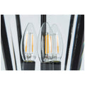 Lutec Solar Powered Garden Post Lantern LED Outdoor Lighting 12513LE-SL — image 2
