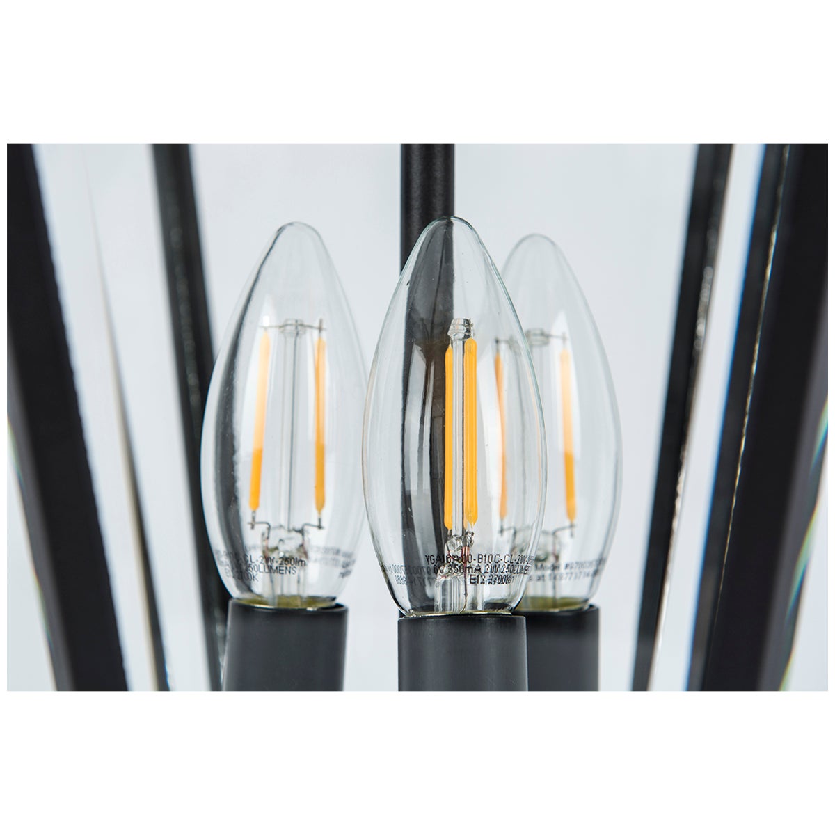 Lutec Solar Powered Garden Post Lantern LED Outdoor Lighting 12513LE-SL — image 2