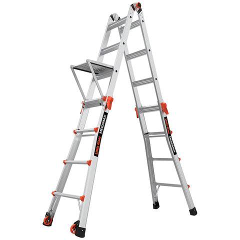 Little Giant MegaMax Multi-Position Ladder with Work Platform - SuperSaverAU - view 2