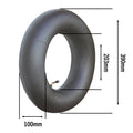 Sherlock Standard Inner Wheelbarrow Tube, 4.80/4.00-8, Rubber