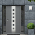 Brilliant Lighting Queenslander Curved Outdoor Wall Light E27 Stainless Steel Hardwired 17361/16