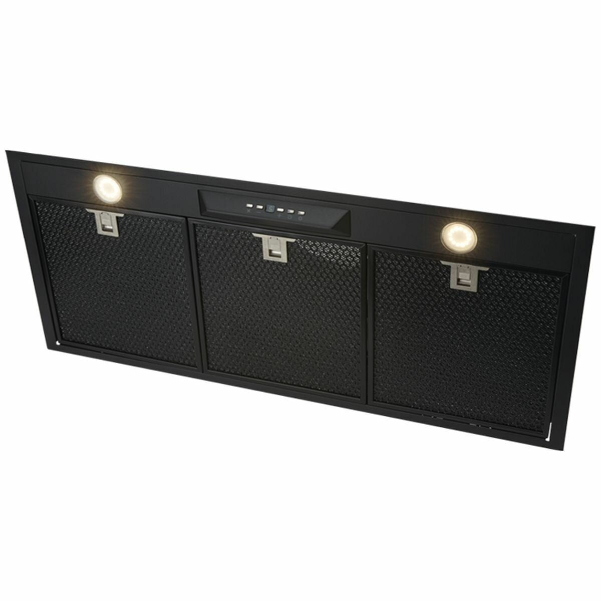 Schweigen 90cm Matte Black Undermount Rangehood - IsoDrive SE Motor, 3200m³/h - UM1390-9BSEPAK