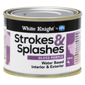 White Knight Purple Water Based Paint 100ml Easy Clean Gloss Finish - SuperSaverAU - view 1
