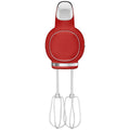 Smeg 50s Retro Style Hand Mixer - 250W, 9 Speeds Plus Turbo, Backlit LED Display, Red - HMF01RDAU