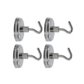 Everhang Silver Magnetic Hook 4 Pack - 35mm - Versatile Hanging Solution - SuperSaverAU - view 1