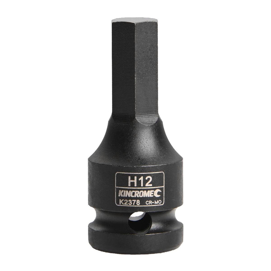 Kincrome 12mm Hex Impact Socket 1/2 Drive Cr-Mo Durable Design - SuperSaverAU - view 1