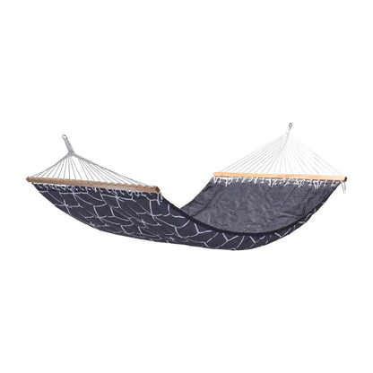 Two Trees Quilted Double Hammock - 140cm x 200cm - Polyester - Water Resistant