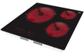 The Britex Group Trinity 60cm Ceramic Touch Control Cooktop - 3 Zones, Boost, 99-Minute Timer - TRC603