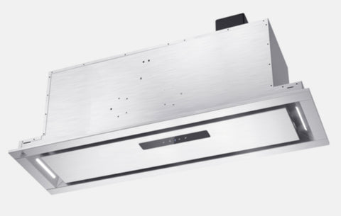 Trinity 90cm undermount rangehood - stainless steel facia, 1000m³/h, remote control - TR913B90