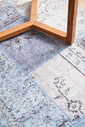 Rug Culture Illusions Large Power Loomed Rug 280x190cm - Denim Polyester - Cotton Backing - ILU121DENIM280X190