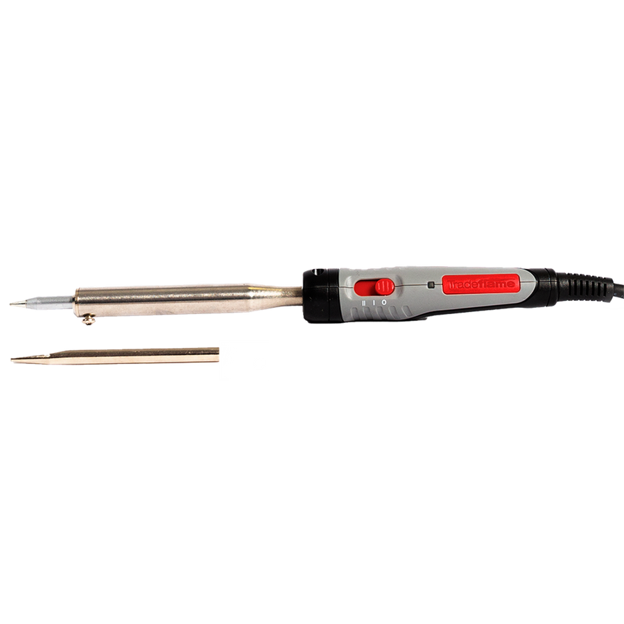 Tradeflame Soldering Iron - 50W/100W - Dual Power - Interchangeable Tips - SuperSaverAU - view 1