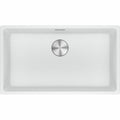 Franke Maris 720mm topmount granite sink - Polar White, extension drainer included - MRG610-72PWFPC